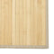 vidaXL - Vloerkleed - rechthoekig - 70x500 - cm - bamboe - lichtnaturel