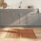 vidaXL - Vloerkleed - rechthoekig - 80x100 - cm - bamboe - bruin