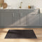vidaXL - Vloerkleed - rechthoekig - 80x100 - cm - bamboe - donkerbruin