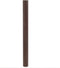vidaXL - Vloerkleed - rechthoekig - 80x100 - cm - bamboe - donkerbruin