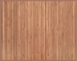 vidaXL - Vloerkleed - rechthoekig - 80x100 - cm - bamboe - naturel