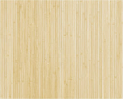 vidaXL - Vloerkleed - rechthoekig - 80x100 - cm - bamboe - lichtnaturel
