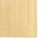 vidaXL - Vloerkleed - rechthoekig - 80x100 - cm - bamboe - lichtnaturel