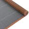 vidaXL - Vloerkleed - rechthoekig - 80x1000 - cm - bamboe - bruin