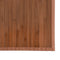 vidaXL - Vloerkleed - rechthoekig - 80x1000 - cm - bamboe - bruin