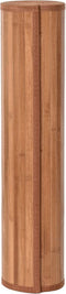 vidaXL - Vloerkleed - rechthoekig - 80x1000 - cm - bamboe - naturel