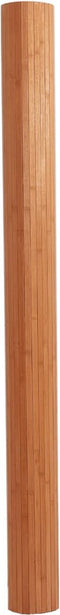 vidaXL - Vloerkleed - rechthoekig - 80x200 - cm - bamboe - bruin