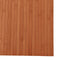 vidaXL - Vloerkleed - rechthoekig - 80x200 - cm - bamboe - bruin