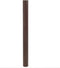 vidaXL - Vloerkleed - rechthoekig - 80x200 - cm - bamboe - donkerbruin