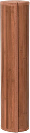 vidaXL - Vloerkleed - rechthoekig - 80x300 - cm - bamboe - bruin