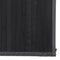 vidaXL - Vloerkleed - rechthoekig - 80x300 - cm - bamboe - zwart