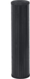 vidaXL - Vloerkleed - rechthoekig - 80x300 - cm - bamboe - zwart