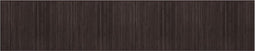 vidaXL - Vloerkleed - rechthoekig - 80x400 - cm - bamboe - donkerbruin