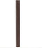 vidaXL - Vloerkleed - rechthoekig - 80x400 - cm - bamboe - donkerbruin