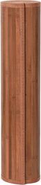 vidaXL - Vloerkleed - rechthoekig - 80x500 - cm - bamboe - bruin