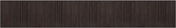 vidaXL - Vloerkleed - rechthoekig - 80x500 - cm - bamboe - donkerbruin