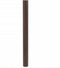 vidaXL - Vloerkleed - rechthoekig - 80x500 - cm - bamboe - donkerbruin