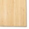vidaXL - Vloerkleed - rechthoekig - 80x500 - cm - bamboe - lichtnaturel
