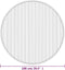 vidaXL - Vloerkleed - rond - 100 - cm - bamboe - bruin