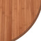 vidaXL - Vloerkleed - rond - 100 - cm - bamboe - bruin