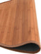 vidaXL - Vloerkleed - rond - 100 - cm - bamboe - bruin