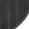 vidaXL - Vloerkleed - rond - 100 - cm - bamboe - grijs