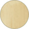 vidaXL - Vloerkleed - rond - 100 - cm - bamboe - lichtnaturel