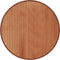 vidaXL - Vloerkleed - rond - 80 - cm - bamboe - bruin
