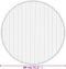 vidaXL - Vloerkleed - rond - 80 - cm - bamboe - bruin