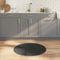 vidaXL - Vloerkleed - rond - 80 - cm - bamboe - grijs
