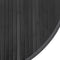 vidaXL - Vloerkleed - rond - 80 - cm - bamboe - grijs