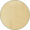 vidaXL - Vloerkleed - rond - 80 - cm - bamboe - lichtnaturel