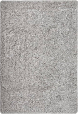 vidaXL - Vloerkleed - shaggy - anti-slip - 120x170 - cm - lichtgrijs