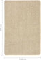 vidaXL - Vloerkleed - shaggy - anti-slip - 140x200 - cm - crèmekleurig