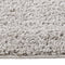 vidaXL - Vloerkleed - shaggy - anti-slip - 140x200 - cm - lichtgrijs