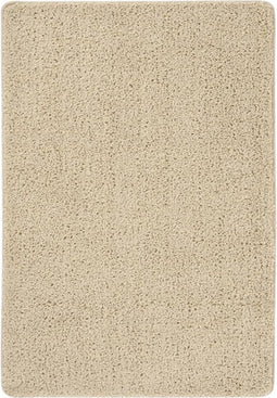 vidaXL - Vloerkleed - shaggy - anti-slip - 160x230 - cm - crèmekleurig