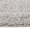 vidaXL - Vloerkleed - shaggy - anti-slip - 80x150 - cm - lichtgrijs