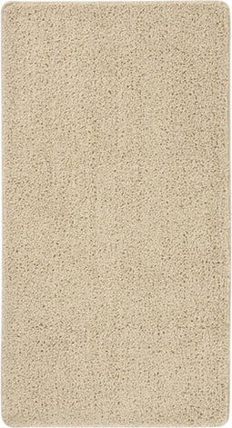 vidaXL - Vloerkleed - shaggy - anti-slip - 80x150cm - crèmekleurig