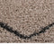 vidaXL - Vloerkleed - shaggy - hoogpolig - 160x230 - cm - beige - en - antracietkleur