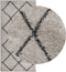 vidaXL - Vloerkleed - shaggy - hoogpolig - modern - 100x200cm - beige - en - antraciet