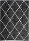 vidaXL - Vloerkleed - shaggy - hoogpolig - modern - 200x280 - cm - zwart - en - crème