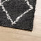 vidaXL - Vloerkleed - shaggy - hoogpolig - modern - 240x340 - cm - zwart - en - crème