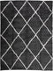 vidaXL - Vloerkleed - shaggy - hoogpolig - modern - 300x400 - cm - zwart - en - crème