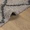 vidaXL - Vloerkleed - shaggy - hoogpolig - modern - 80x200 - cm - beige - en - antraciet