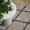 vidaXL - Vloerkleed - shaggy - hoogpolig - modern - Ø - 240 - cm - beige - en - antraciet