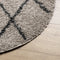 vidaXL - Vloerkleed - shaggy - hoogpolig - modern - Ø - 280 - cm - beige - en - antraciet