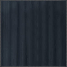 vidaXL - Vloerkleed - vierkant - 100x100 - cm - bamboe - grijs
