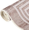 vidaXL - Vloerkleed - wasbaar - anti-slip - 120x170 - cm - beige