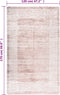 vidaXL - Vloerkleed - wasbaar - anti-slip - 120x170 - cm - beige