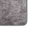 vidaXL - Vloerkleed - wasbaar - anti-slip - 120x180 - cm - grijs